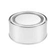 Silberne Metall-Hebeldeckel-Dose, Artikelnummer: T0617