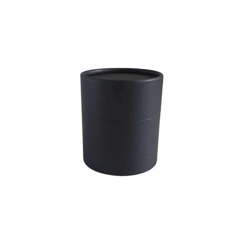 66 (d) x 76 (h) mm Pappröhren in Schwarz