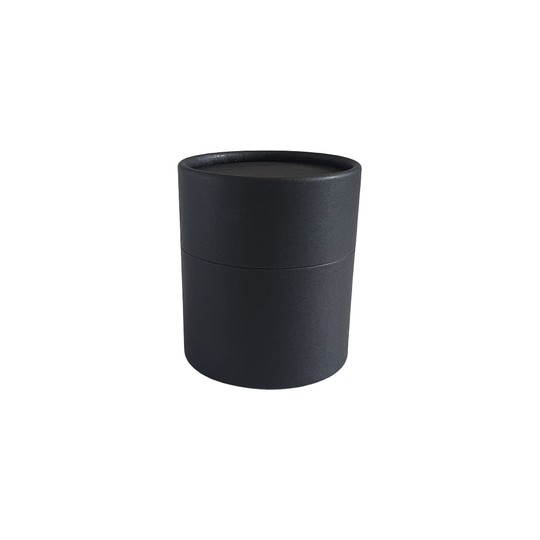 66 (d) x 76 (h) mm Pappröhren in Schwarz