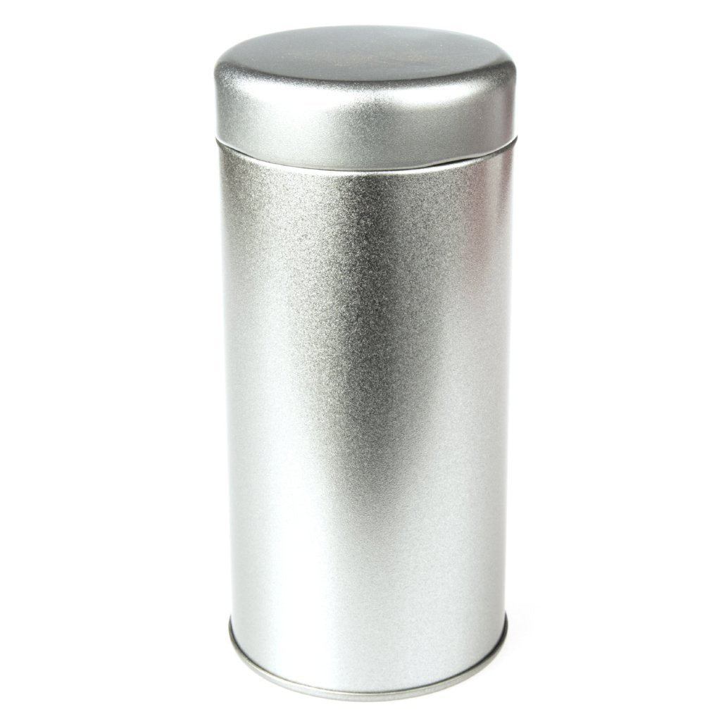 Runde Schraubdeckeldose in Silber