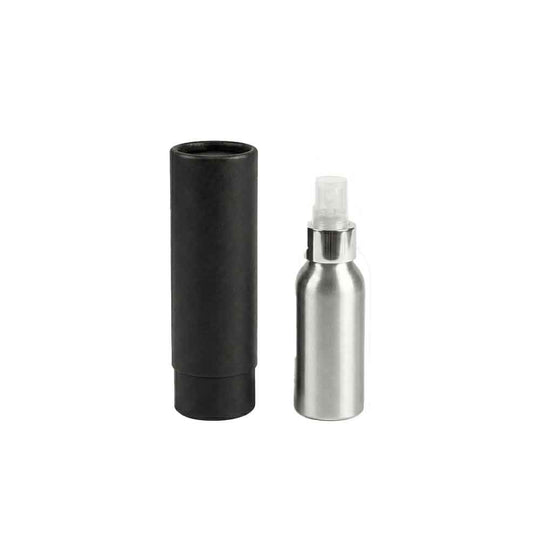 Aluminiumflaschen mit Schraubverschluss – Silber & Schwarz