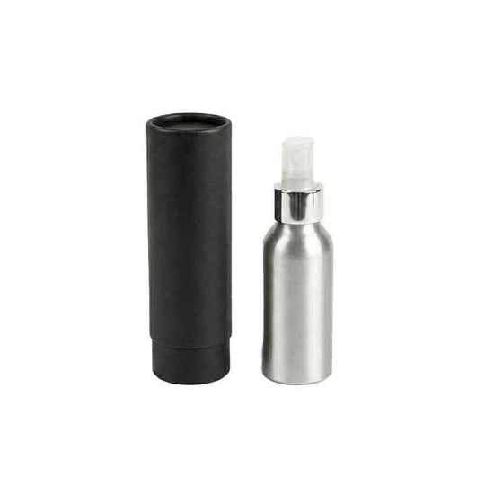Aluminiumflaschen mit Schraubverschluss – Silber & Schwarz