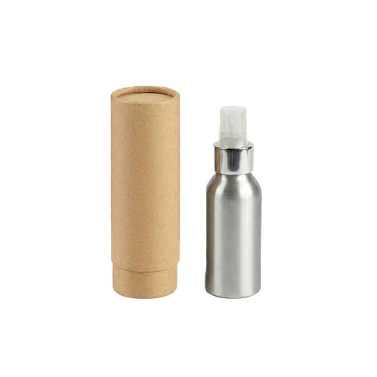 Aluminiumflaschen mit Schraubverschluss – Silber & Schwarz