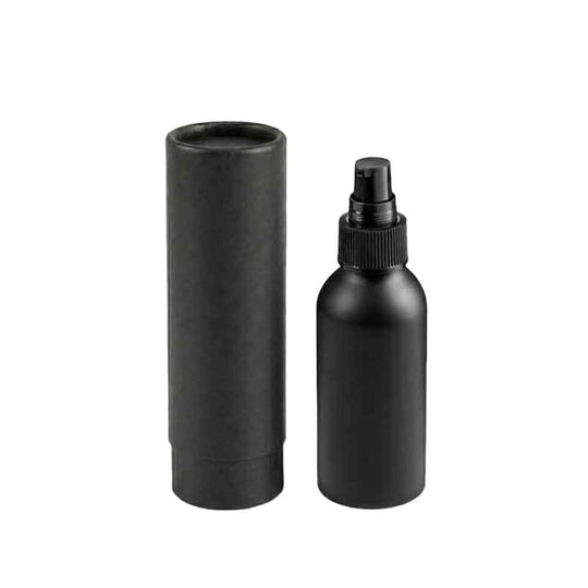 Aluminiumflaschen mit Schraubverschluss – Silber & Schwarz