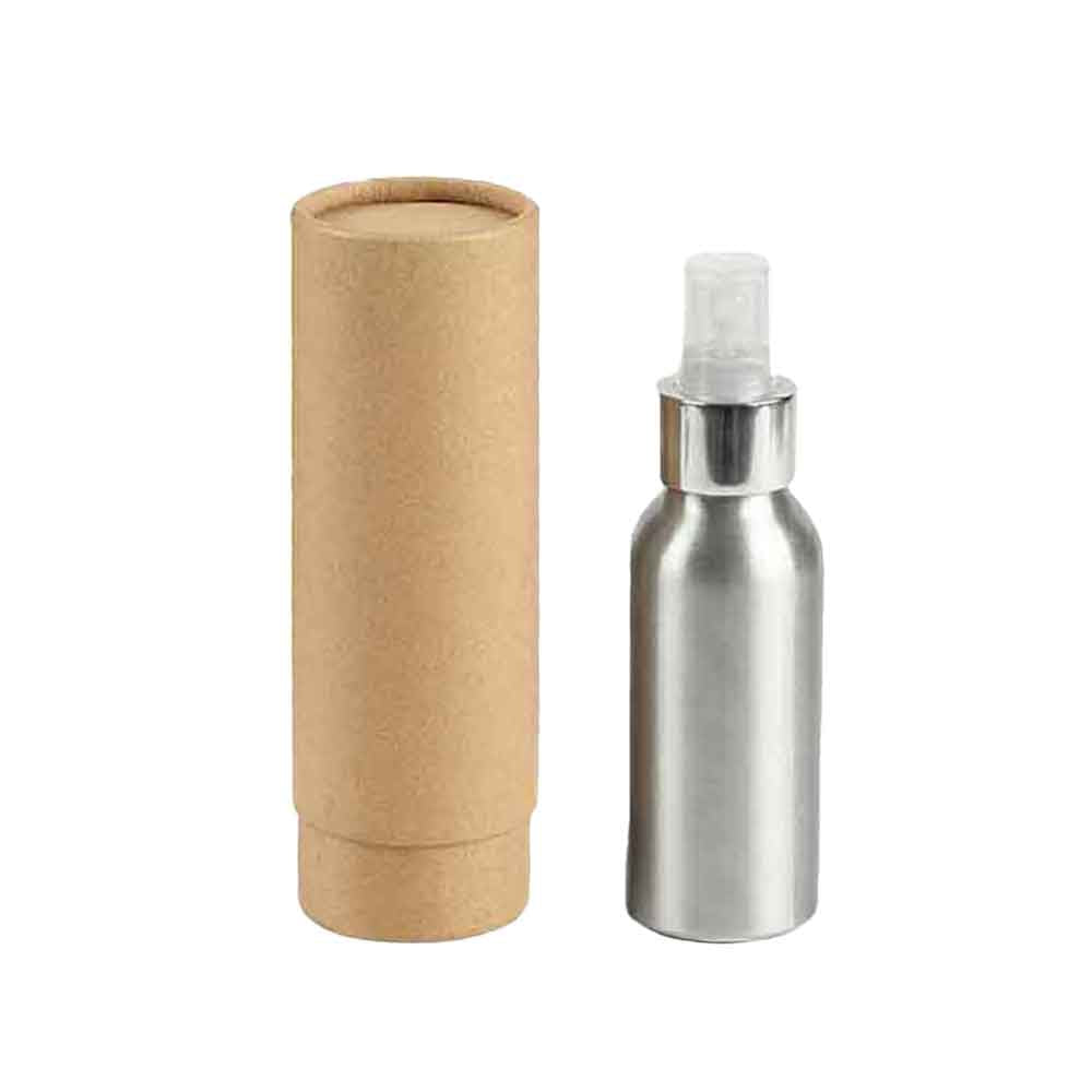 Aluminiumflaschen mit Schraubverschluss – Silber & Schwarz