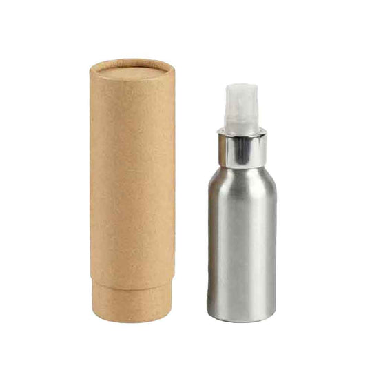 Aluminiumflaschen mit Schraubverschluss – Silber & Schwarz