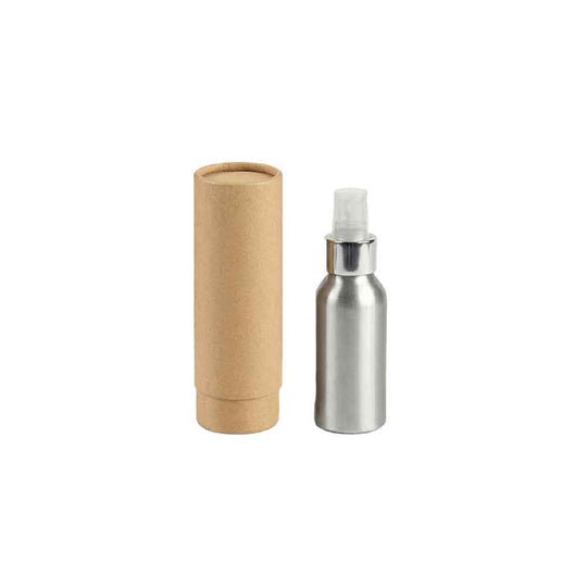 Aluminiumflaschen mit Schraubverschluss – Silber & Schwarz