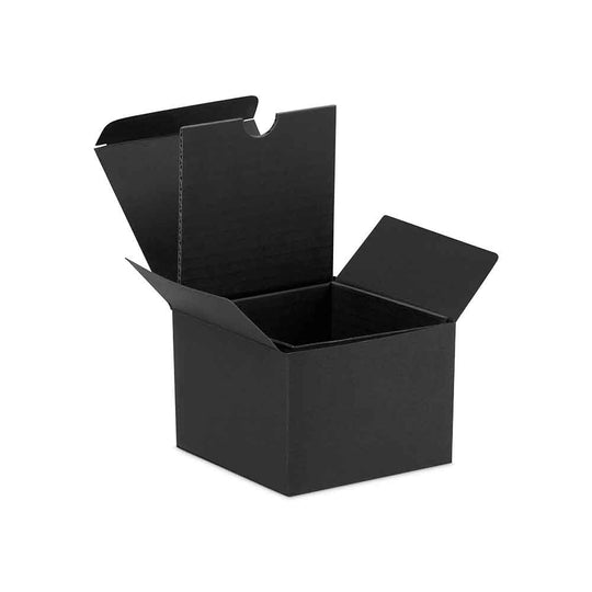 Luxuriöse schwarze Geschenkschachtel aus Karton, SKU-Code: CB707052B