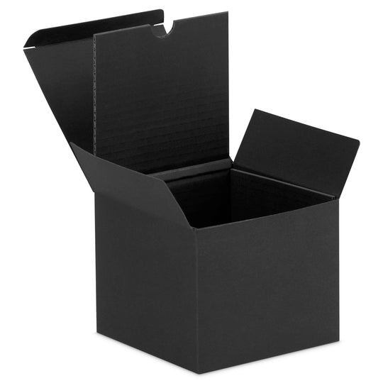 Luxuriöse schwarze Geschenkschachtel aus Karton, SKU-Code: CB868673B