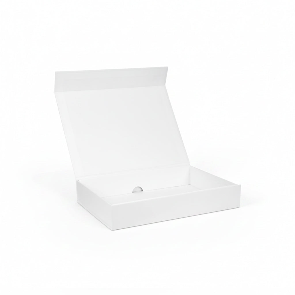 Flache A5 Magnet-Geschenkboxen in Schwarz & Weiß– Tinware Direct [DE]