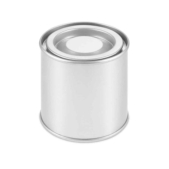 Silberne Metall-Hebeldeckel-Dose, Artikelnummer: T0611