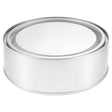 Silberne Metall-Hebeldeckel-Dose, Artikelnummer: T0619